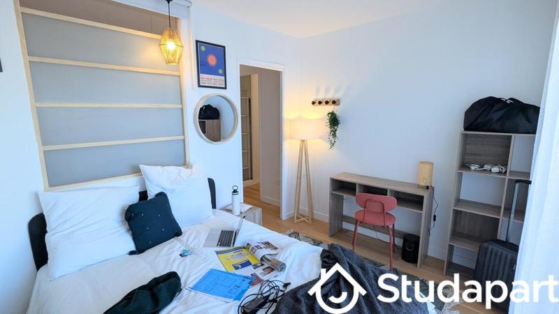 Chambre - 10 m² - 1 pièce