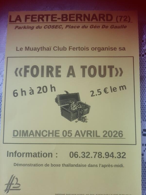 Foire à tout - vide grenier