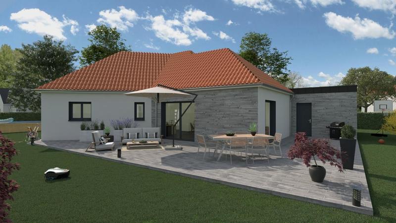 Maison - 95 m² - 4 pièces