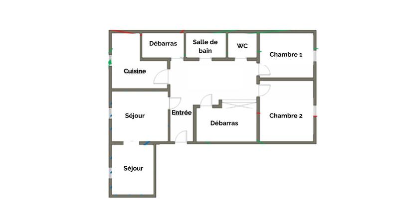 Appartement - 93 m² - 4 pièces