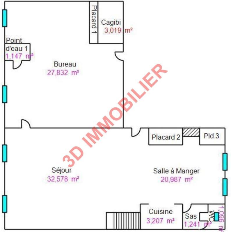 Appartement - 164 m² - 8 pièces