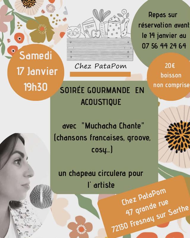 Soirée concert avec Muchacha Chante