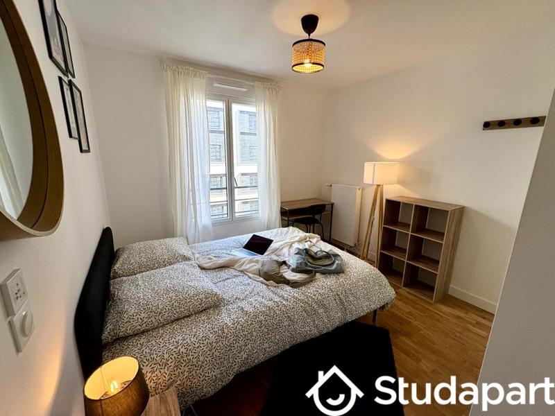 Chambre - 14 m² - 1 pièce