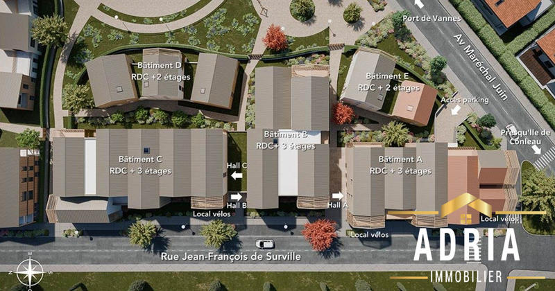 Appartement - 84 m² - 4 pièces