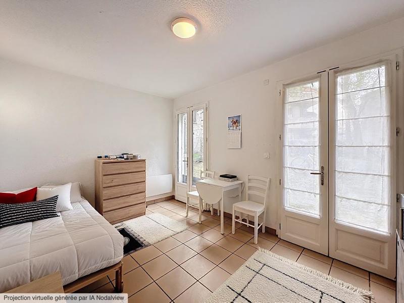 Appartement ancien - 20 m² - 1 pièce