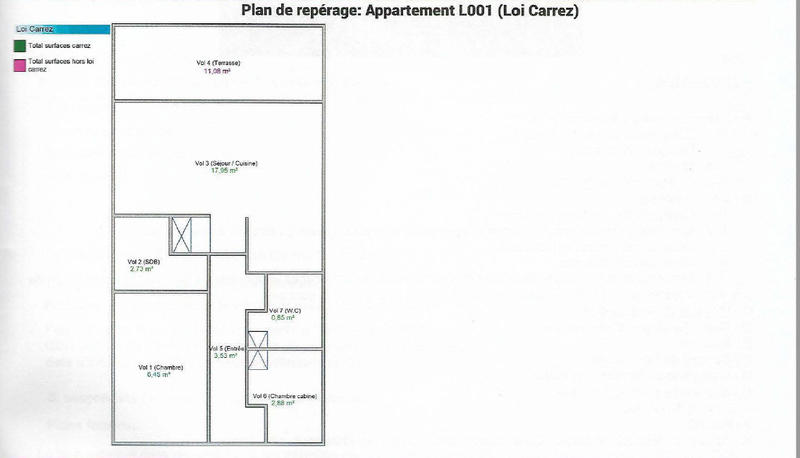 Appartement - 34 m² - 2 pièces