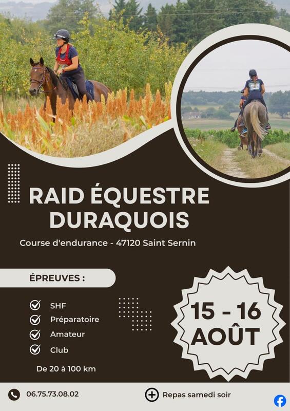 Raid équestre Duraquois