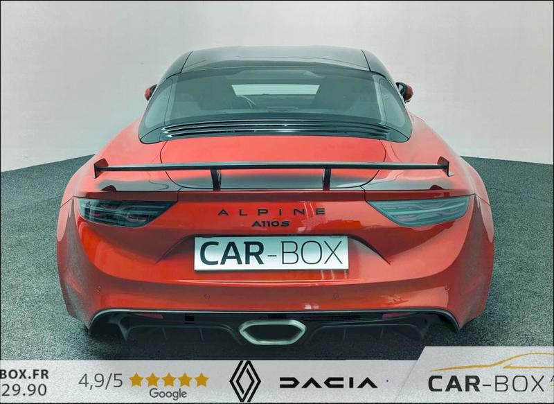 Alpine A110 s Edc 300ch 1er Main Toit Carbone - Aero-Cam de Recul-Pas Malus