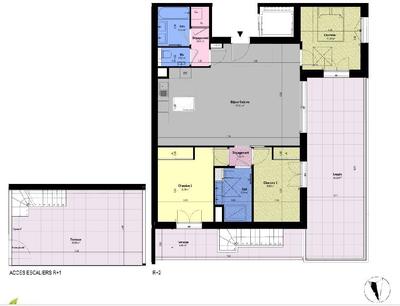 Appartement - 86 m² - 4 pièces