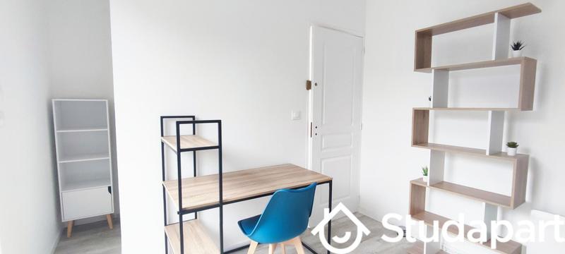 Chambre - 12 m² - 1 pièce