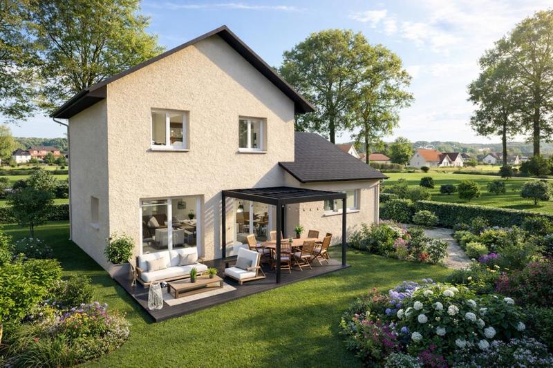 Maison - 92 m² - 4 pièces