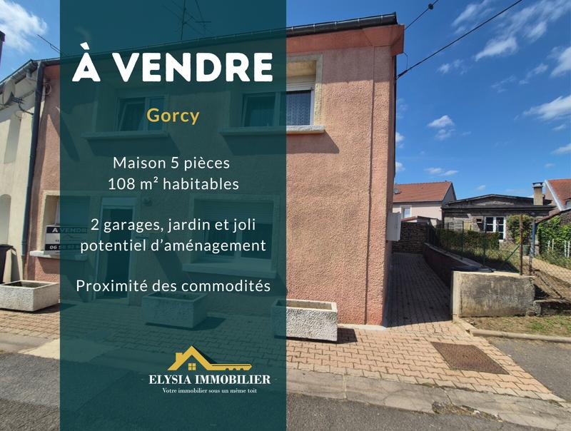 Maison - 108 m² - 5 pièces