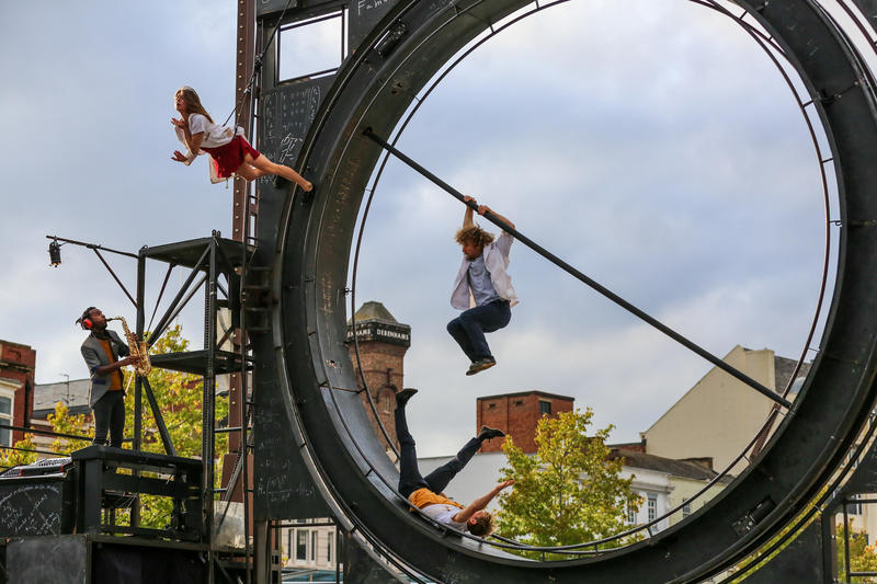 Spectacle de cirque « Perceptions» par la Compagnie Bivouac