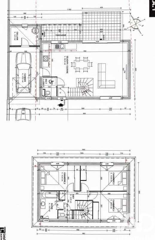 Maison - 90 m² - 4 pièces