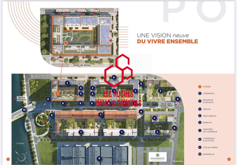 Appartement - 69 m² - 3 pièces