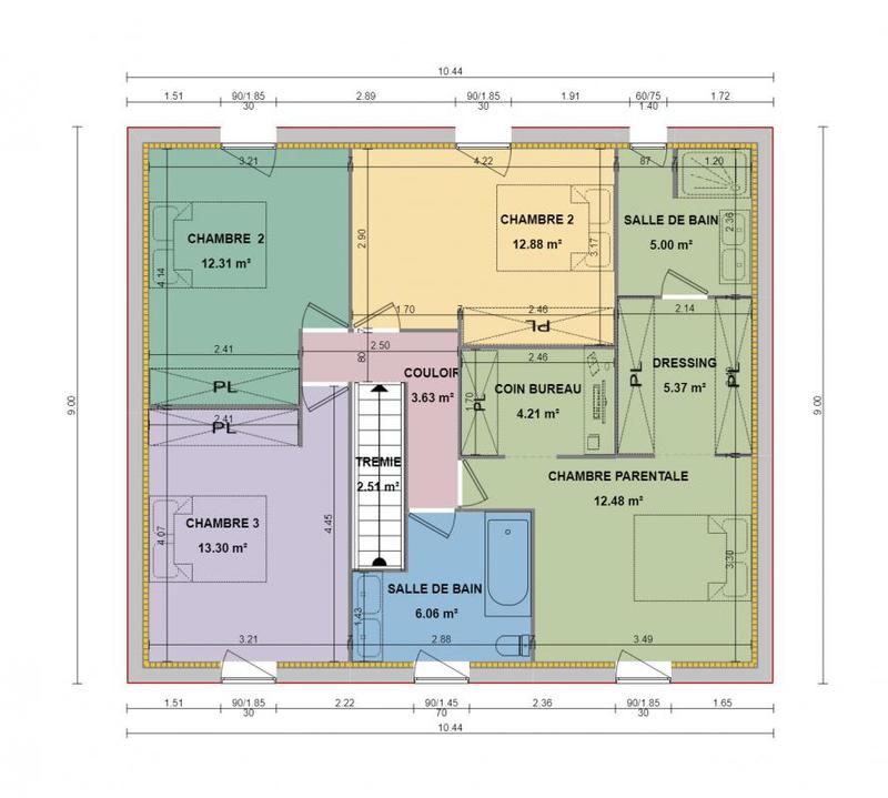 Maison - 155 m² - 1 pièce