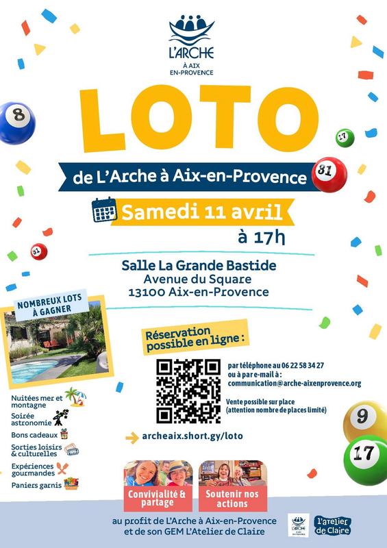 Loto de l'Arche à Aix-en-Provence