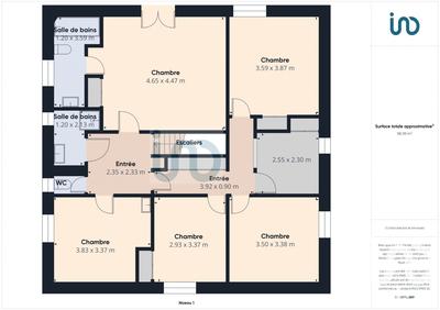 Maison - 205 m² - 8 pièces