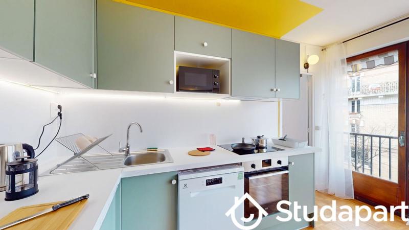 Chambre - 9 m² - 1 pièce