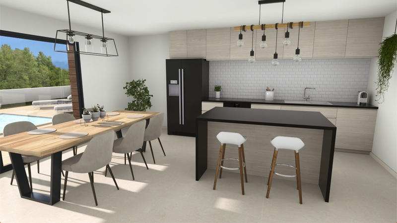 Maison - 100 m² - 4 pièces