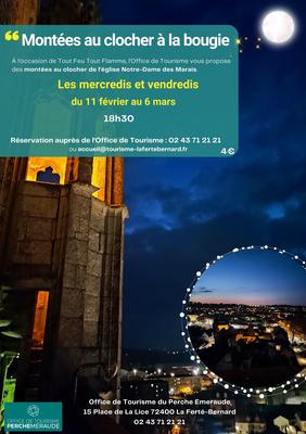 Montées au clocher à la bougie