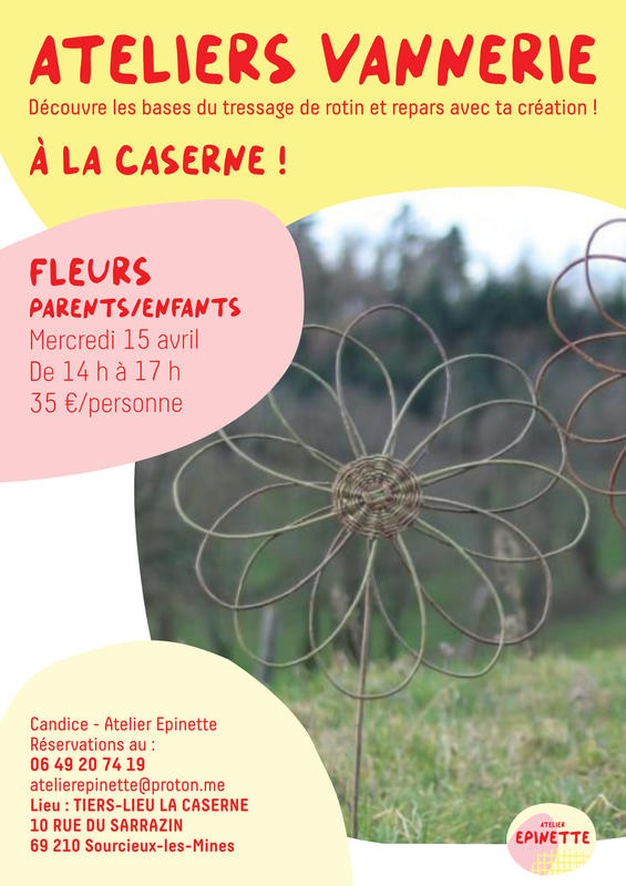 Atelier vannerie Parents/enfants