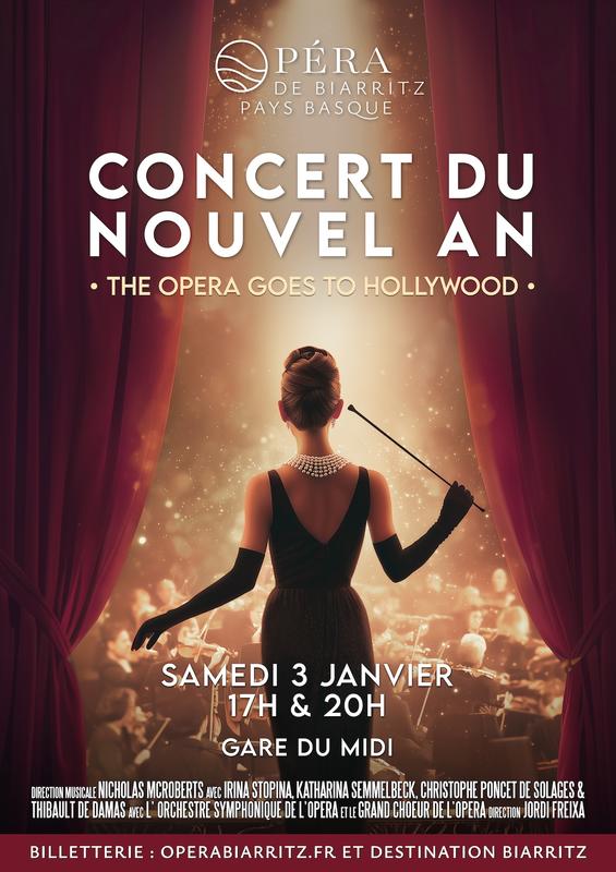 Concert du Nouvel An – Opéra de Biarritz Pays Basque – 2ème séance (20h)