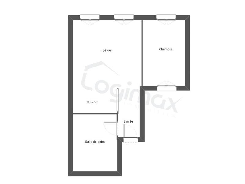 Appartement - 47 m² - 2 pièces