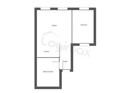 Appartement - 47 m² - 2 pièces