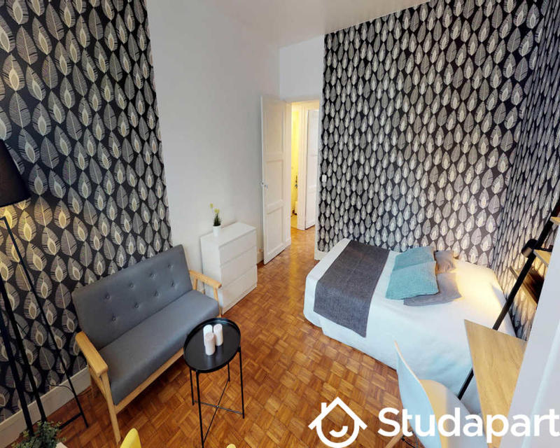 Chambre - 40 m² - 1 pièce