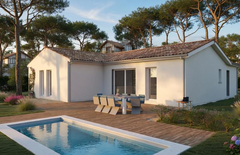 Terrain constructible - 700 m²