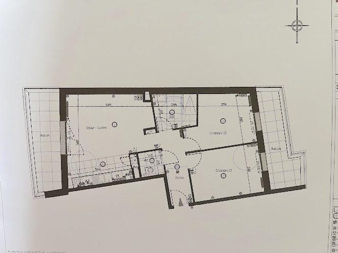 Appartement - 60 m² - 3 pièces