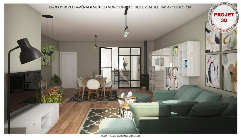 Maison - 87 m² - 3 pièces