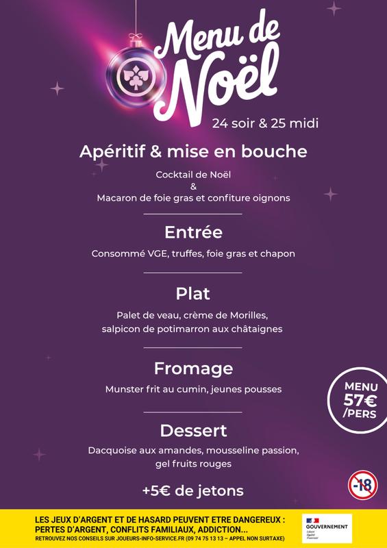 Menu de Noël