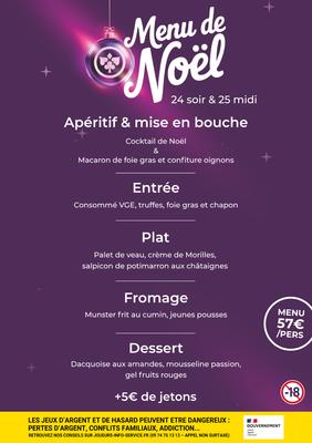 Menu de Noël