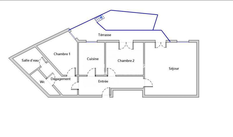 Appartement - 74 m² - 3 pièces
