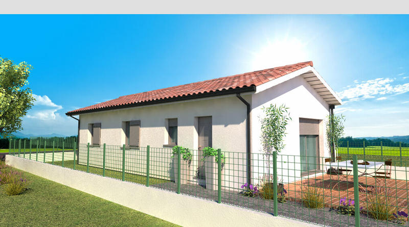 Maison - 62 m² - 3 pièces