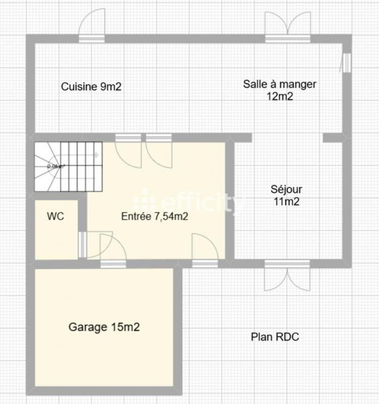 Maison - 80 m² - 4 pièces