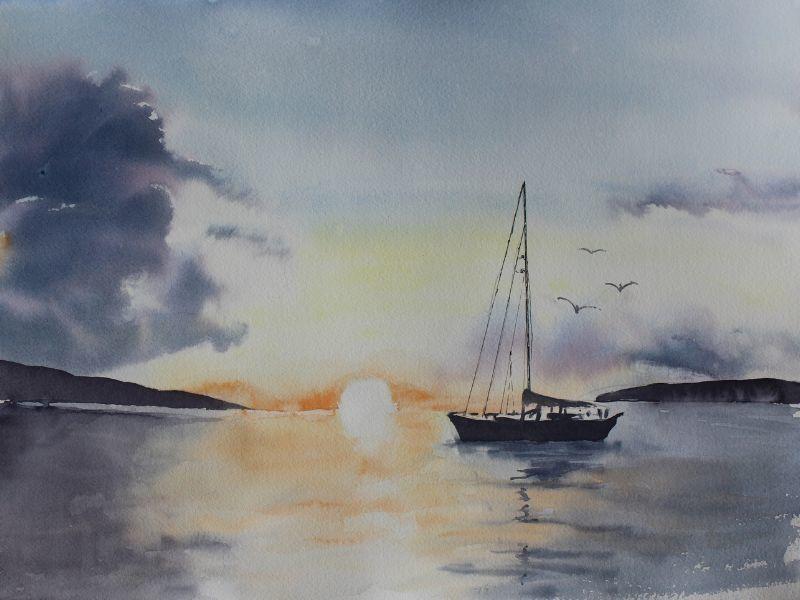 Halle &amp; Arts : Expo d'Aquarelles