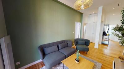 Chambre - 9 m² - 5 pièces