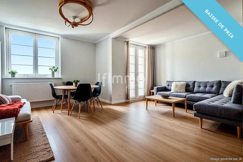 Appartement - 62 m² - 3 pièces