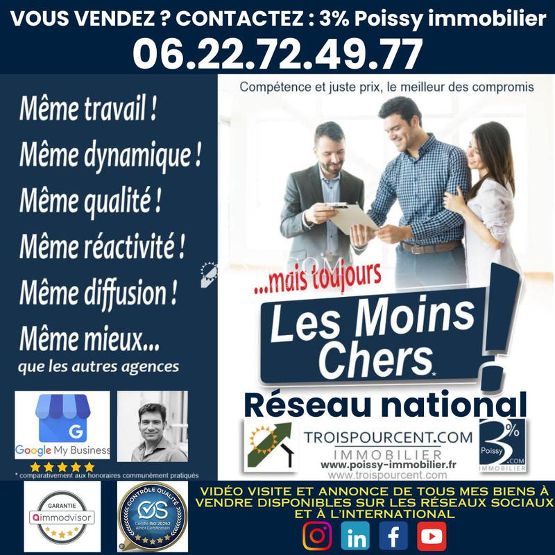 Appartement - 45 m² - 2 pièces