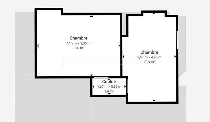 Maison de village - 77 m² - 5 pièces