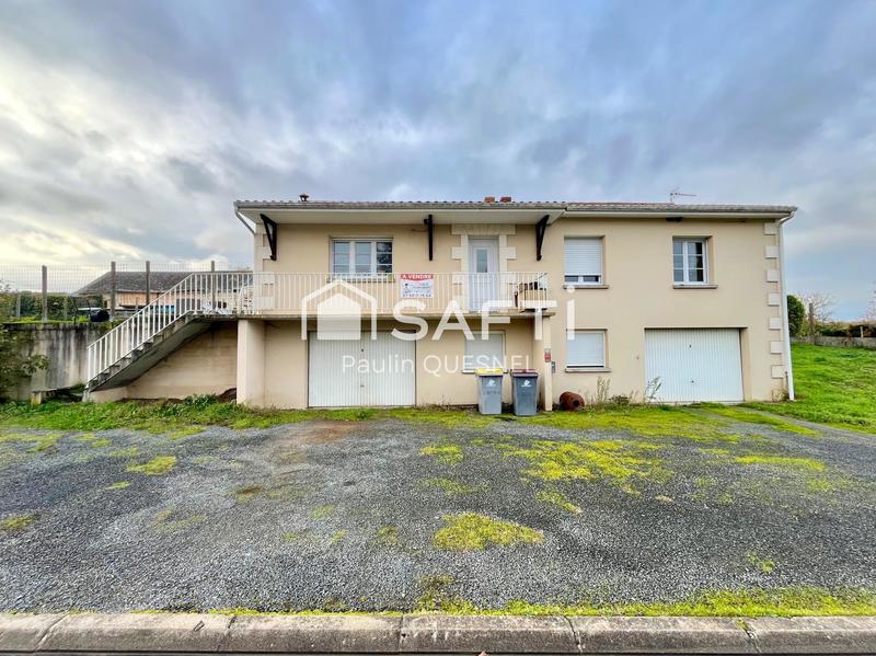 Maison - 90 m² - 5 pièces