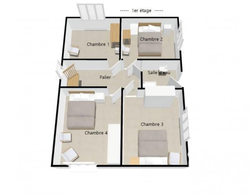 Maison - 96 m² - 5 pièces