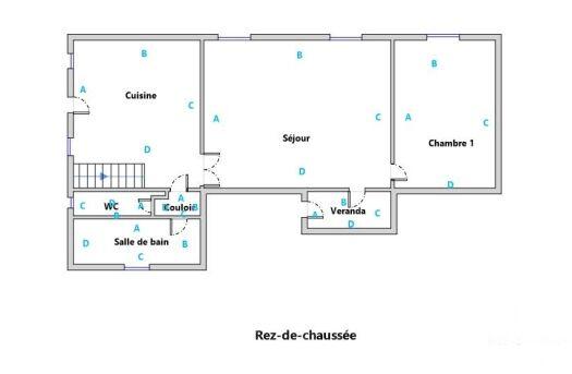 Maison de village - 97 m² - 4 pièces