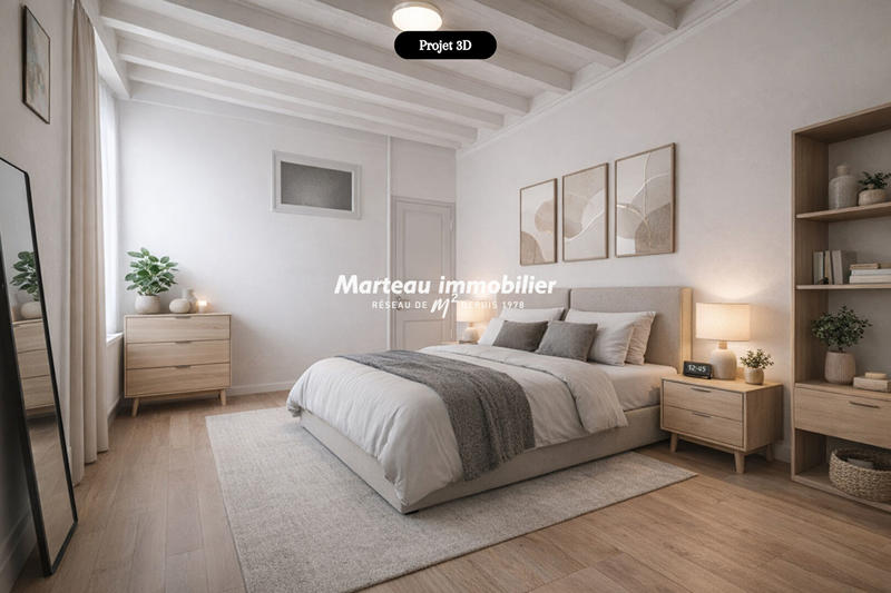 Maison - 80 m² - 3 pièces