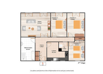 Appartement - 94 m² - 4 pièces