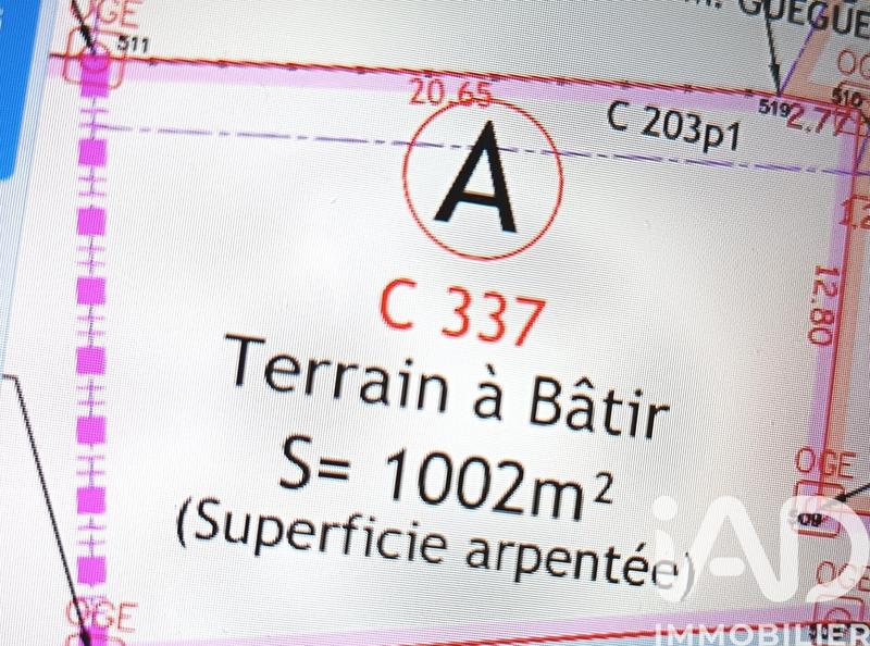Terrain - 1 002 m²