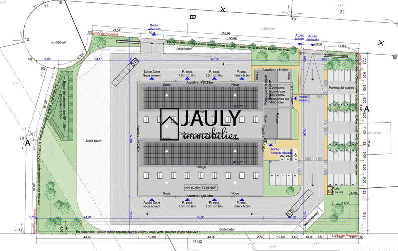 Entrepôt - 2 507 m²